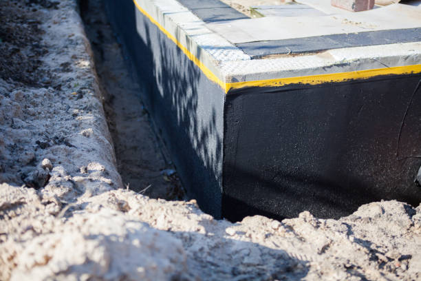 Professional Waterproofing technician working in Butler, NJ